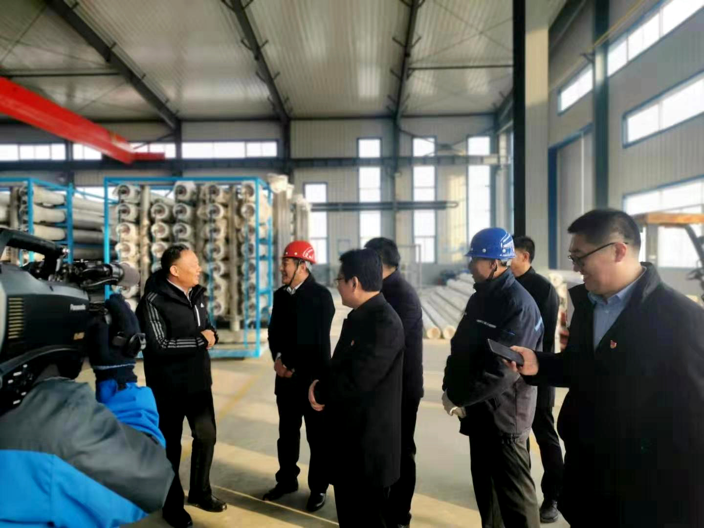 北票市委書記張秀軍走進一諾環(huán)境產業(yè)園，踐行&ldquo;不忘初心、牢記使命&rdquo;主題教育